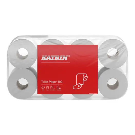 Katrin Toilet Papier 48 rollen waarvan elk 400 vellen en 2 laags