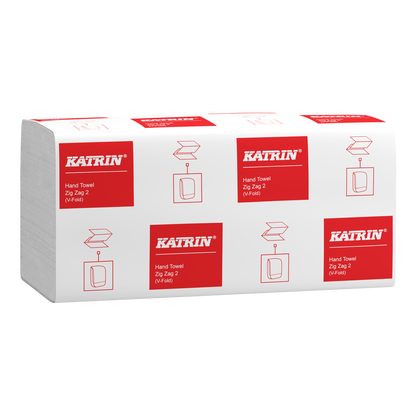 Katrin Classic papieren handdoekjes ZigZag 23CMx22,4CM 20x200ST