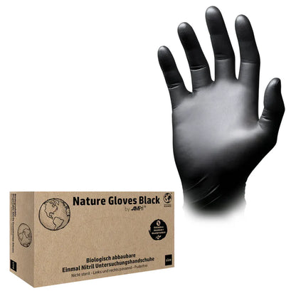 Ampri Nature Gloves biologisch afbreekbare nitril handschoenen van medische kwaliteit per 100 stuks