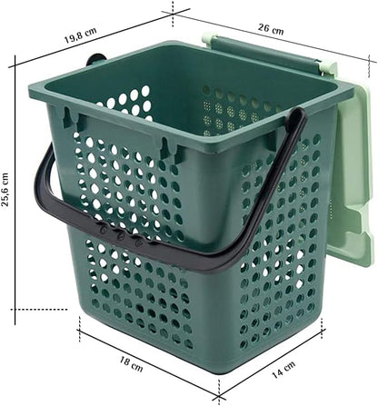 BioMat Airbox Afvalemmer Met Gaten Geschikt voor GFT 10L