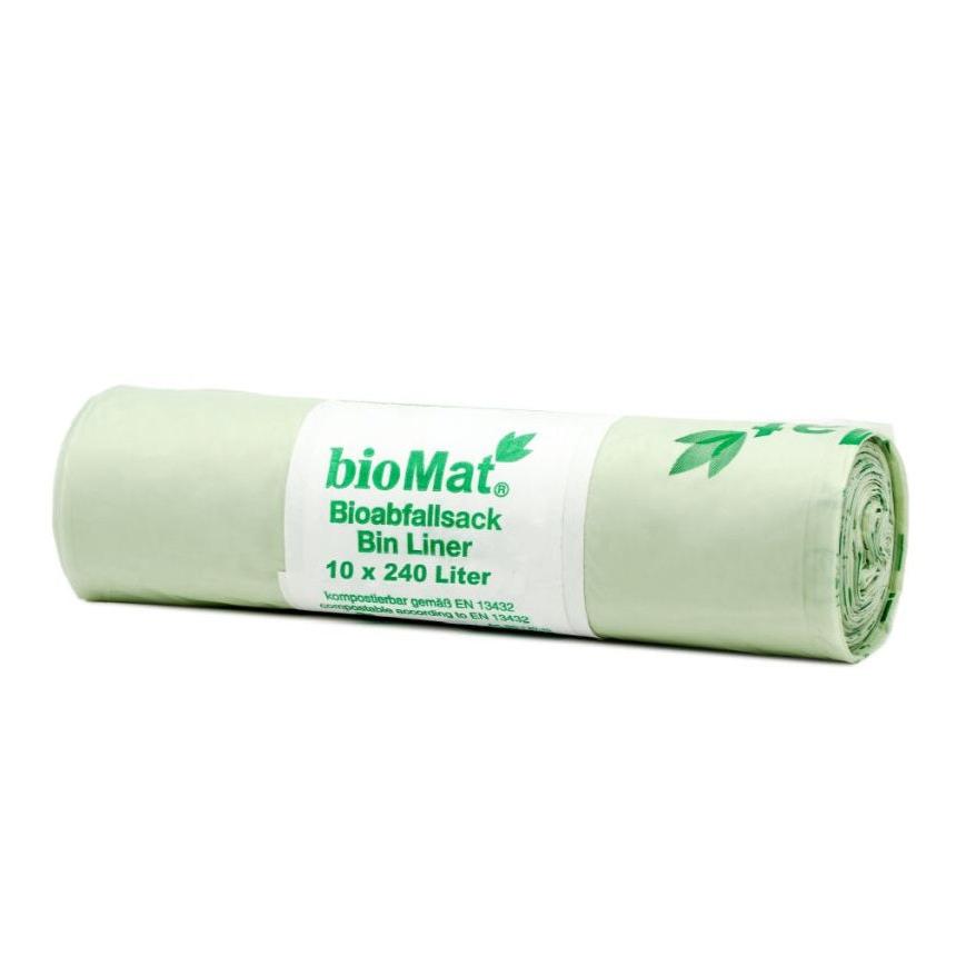 BioMat Composteerbare Afvalzak 240L 10 Stuks per rol