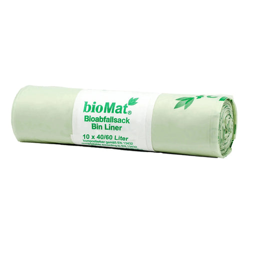 BioMat Composteerbare Afvalzak 60L 10 Stuks per rol