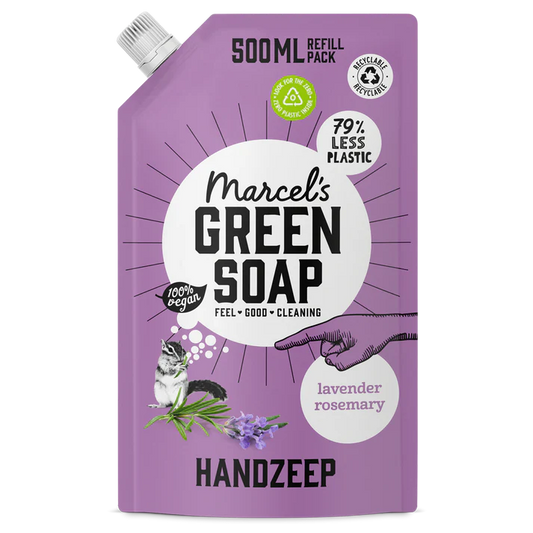 Marcel's Green Soap Handzeep Refill Lavendel & Rozemarijn 500ml