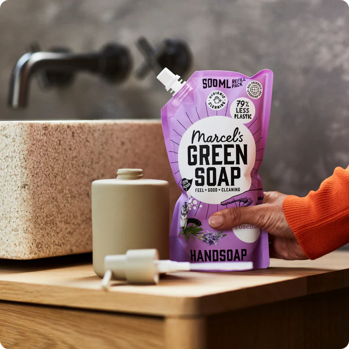 Marcel's Green Soap Handzeep Refill Lavendel & Rozemarijn 500ml
