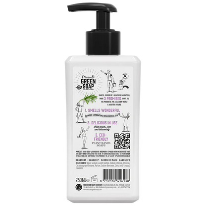 Marcel's Green Soap Microplasticvrije Vegan Handzeep Lavendel & Rozemarijn 250ml