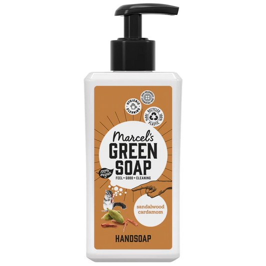 Marcel's Green Soap Microplasticvrije Vegan Handzeep Sandelhout & Kardemom 250ml